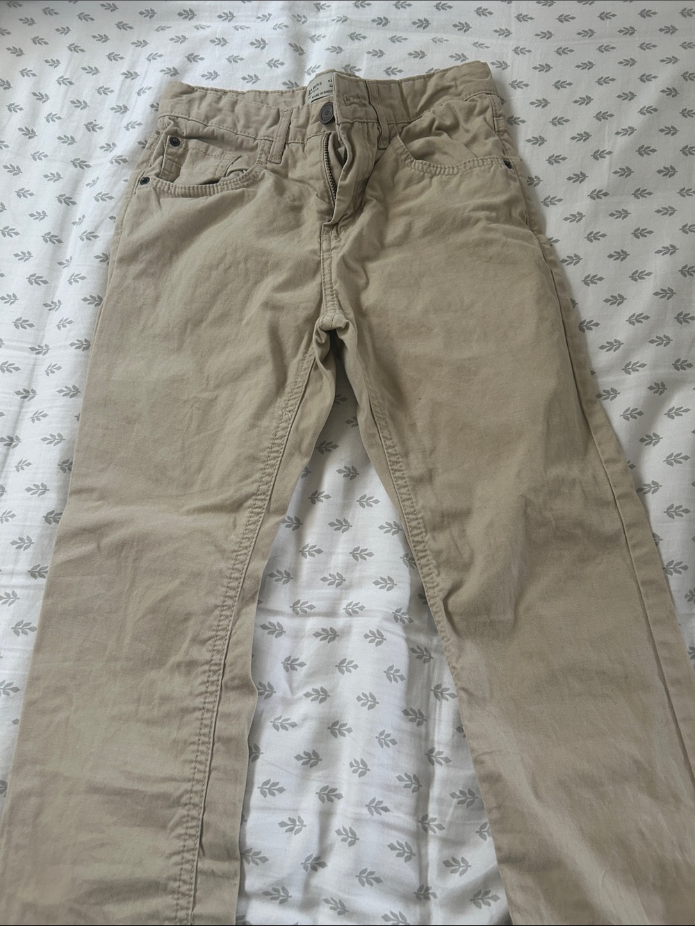 Zara Beige Kids Pants